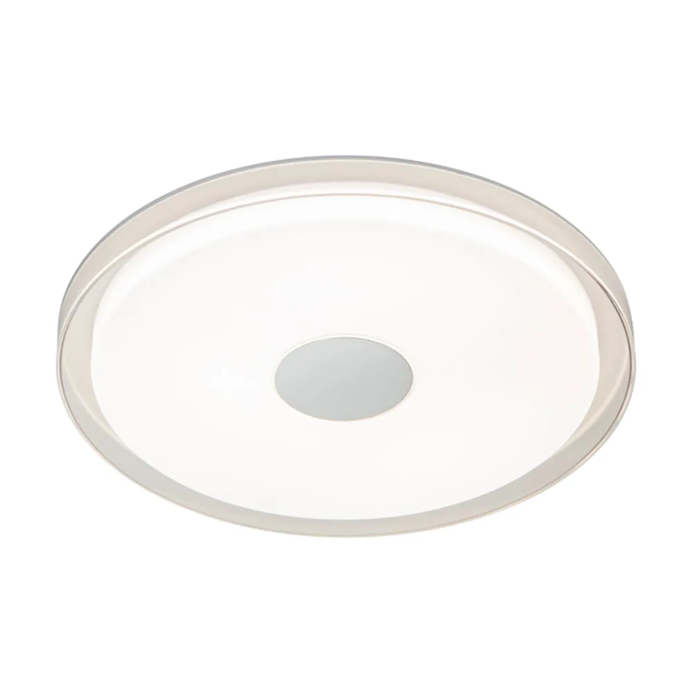 PLAFON DOMO PRATA 1xLED 36W