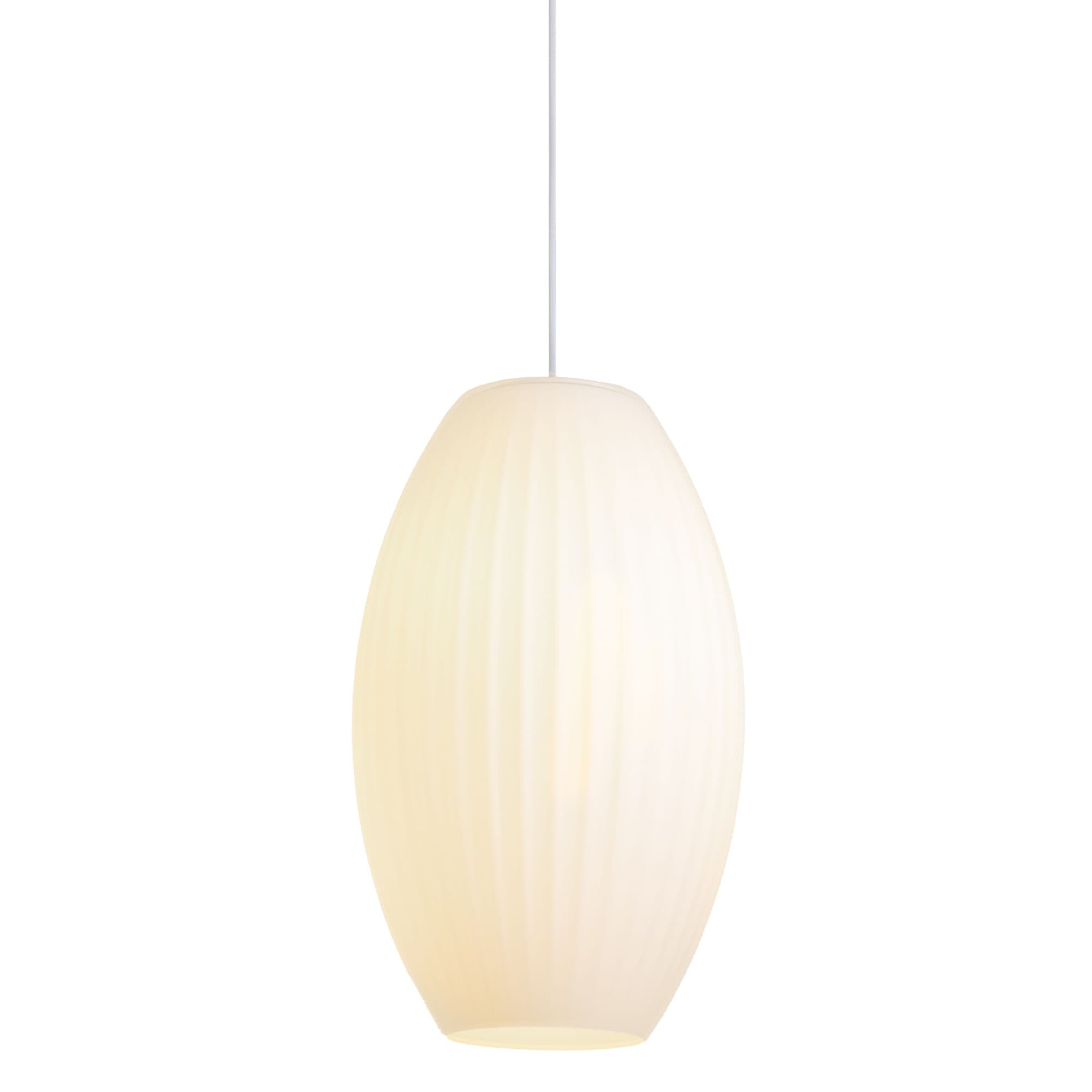 PENDENTE EAMES OPALINO E BRANCO 1xE27 BULBO MAX 40W — imagem 1 do catálogo Bella