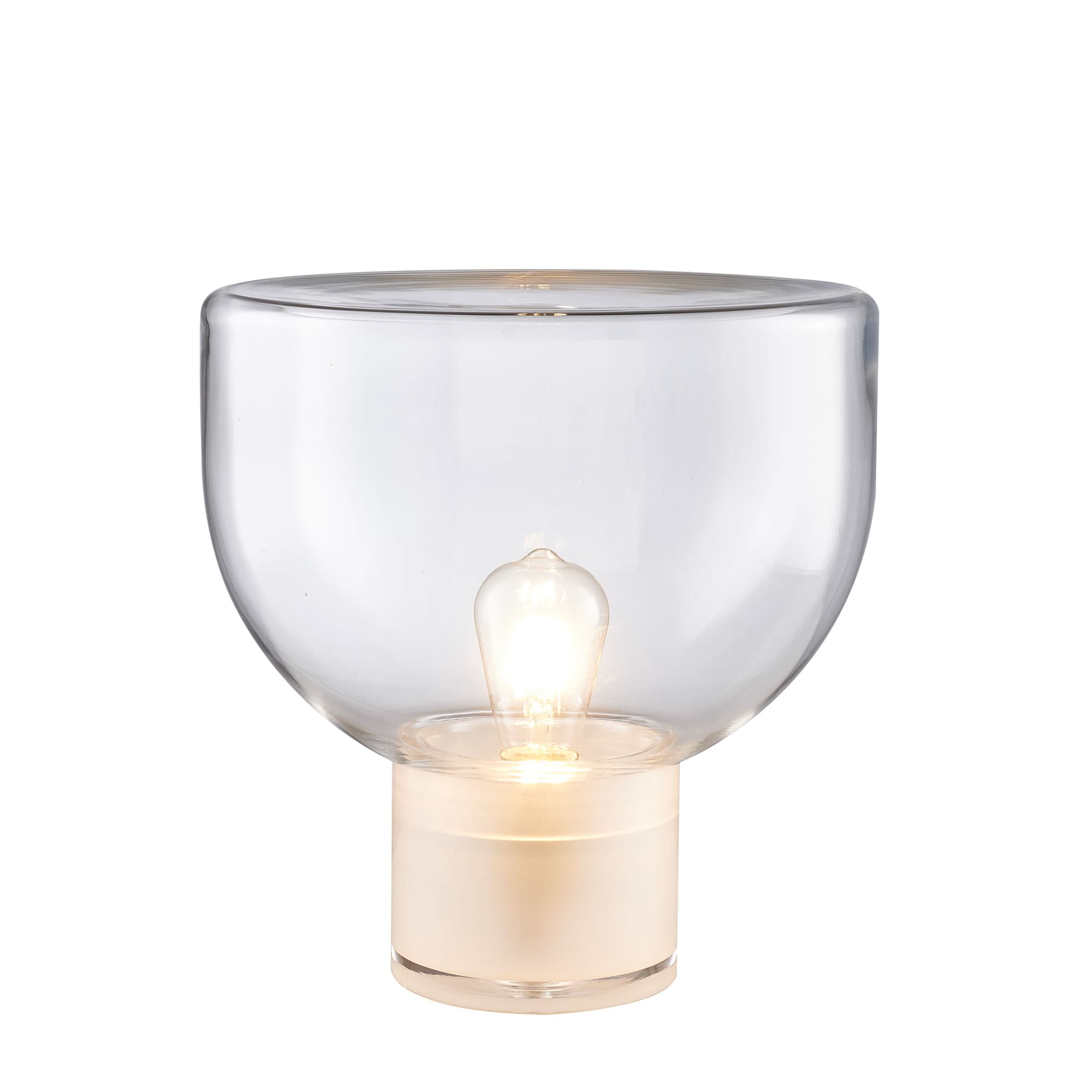 ABAJUR KOPP TRANSPARENTE 1xE27 BULBO MAX 7W — imagem 1 do catálogo Bella