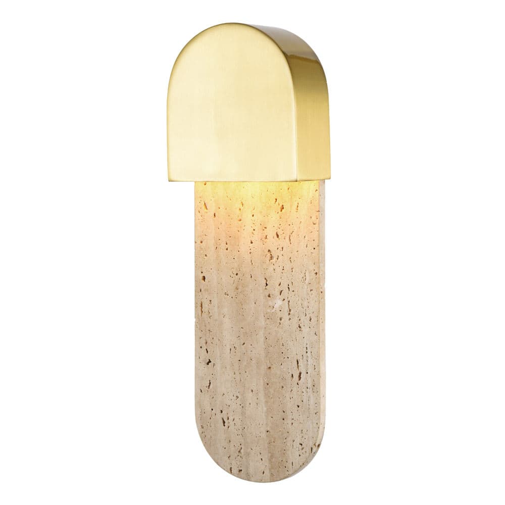ARANDELA LUNGO BEGE E DOURADO 1xG9 MAX 5W — imagem 1 do catálogo Bella