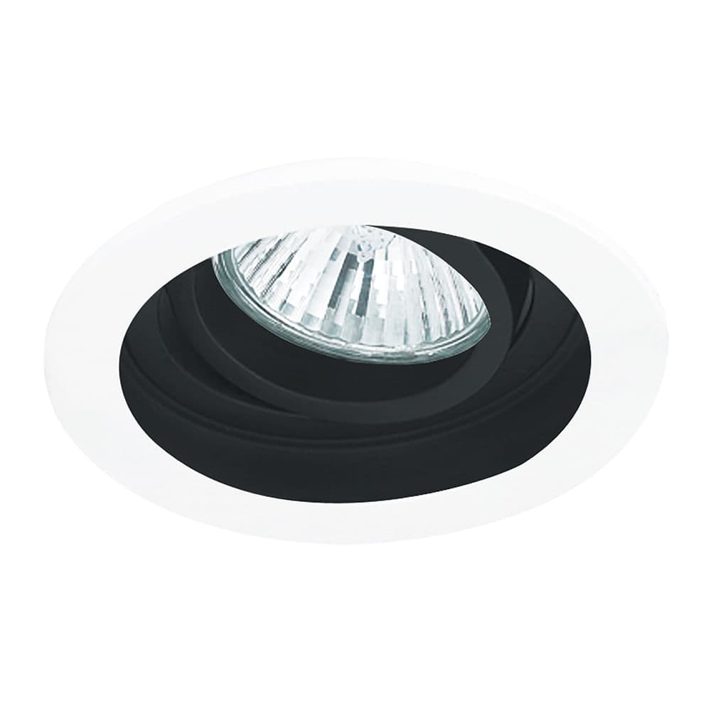 SPOT CONECTA EMBUTIR REDONDO BRANCO E PRETO D18.5CM A6.5CM 1xGU10 AR111 MAX 50W IP20 — imagem 1 do catálogo Bella