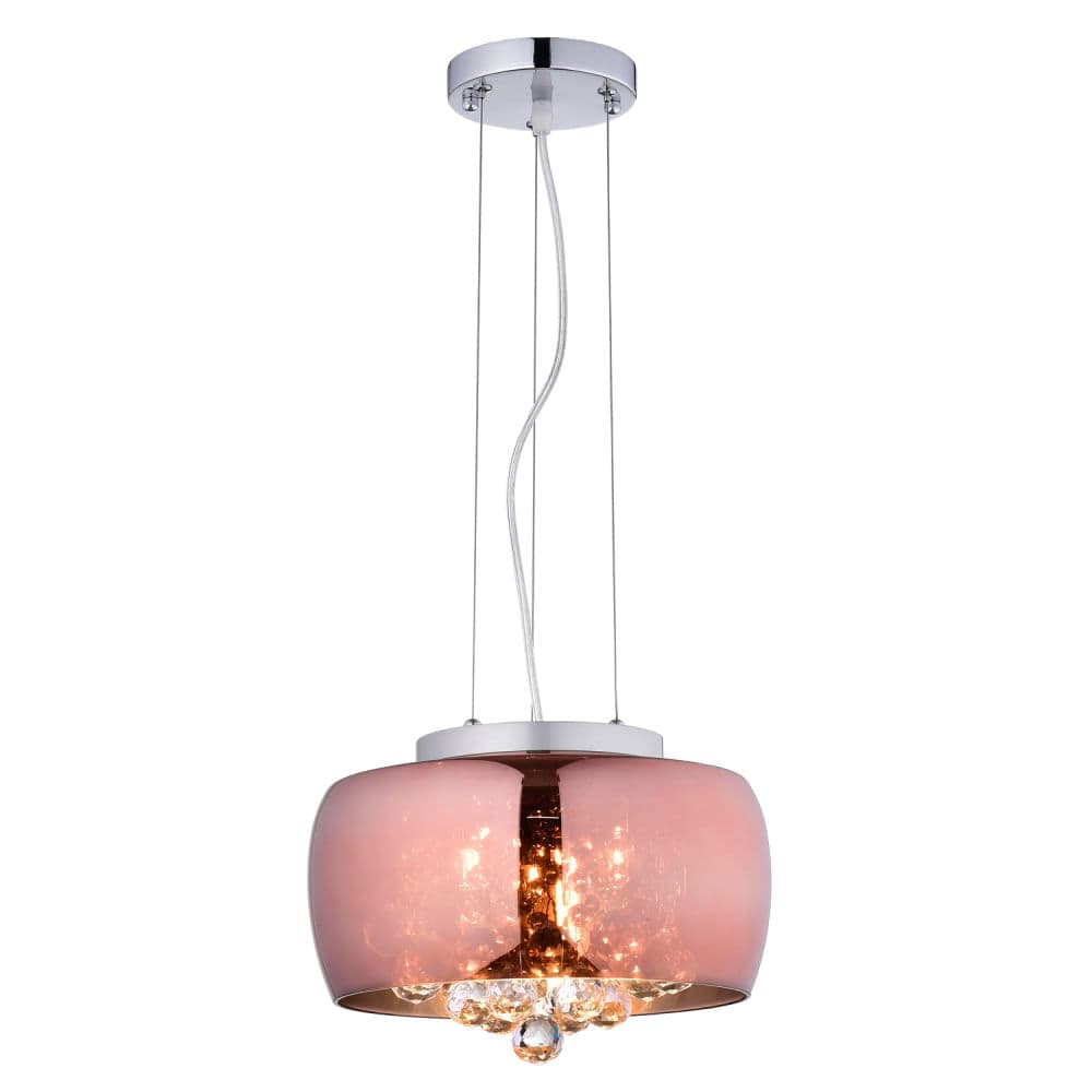 PENDENTE SOHO CROMADO E TRANSPARENTE 3xG9 MAX 25W — imagem 1 do catálogo Bella