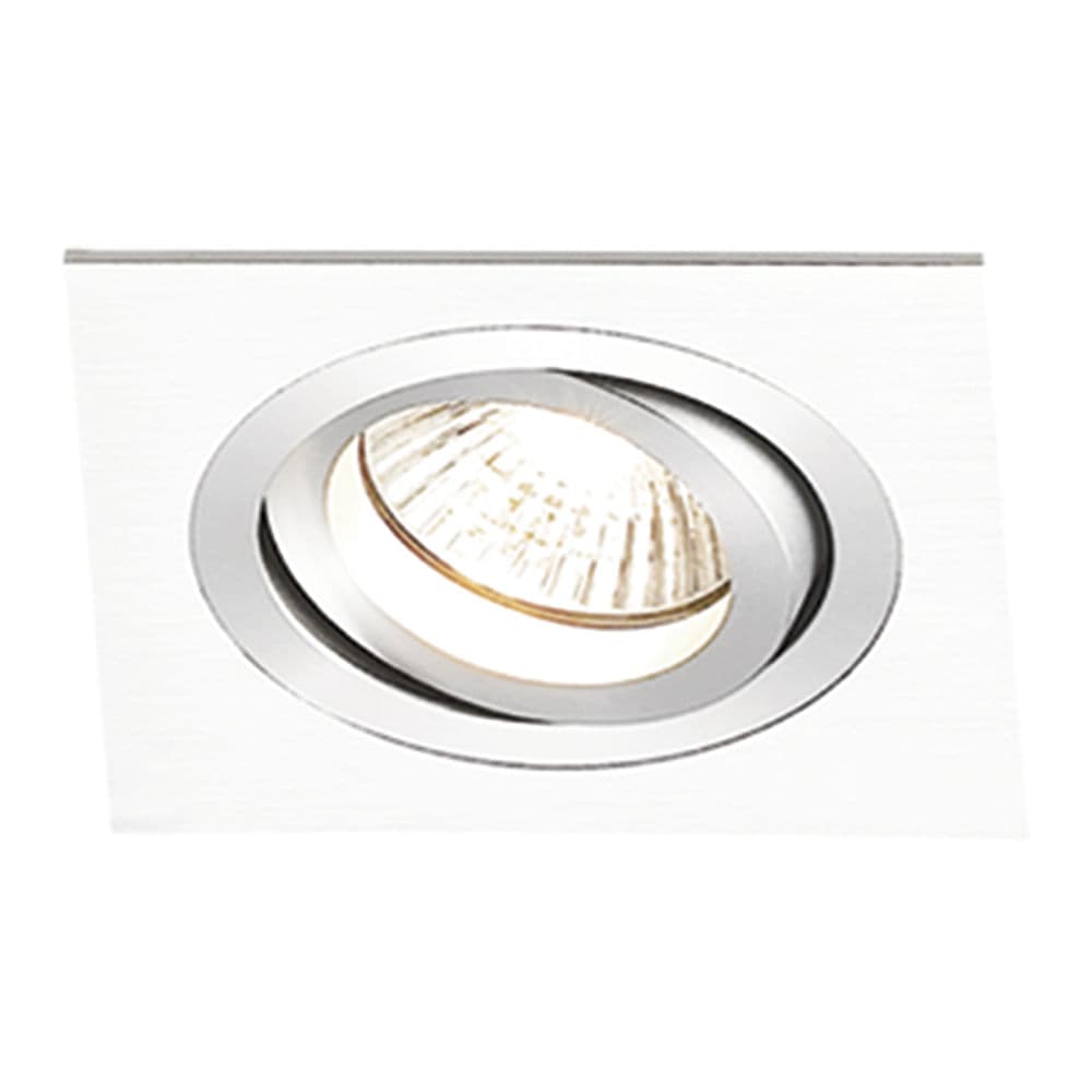 SPOT ECCO EMBUTIR BRANCO L12CM C12CM A8CM 1xGU10 AR70 MAX 50W IP20 — imagem 1 do catálogo Bella