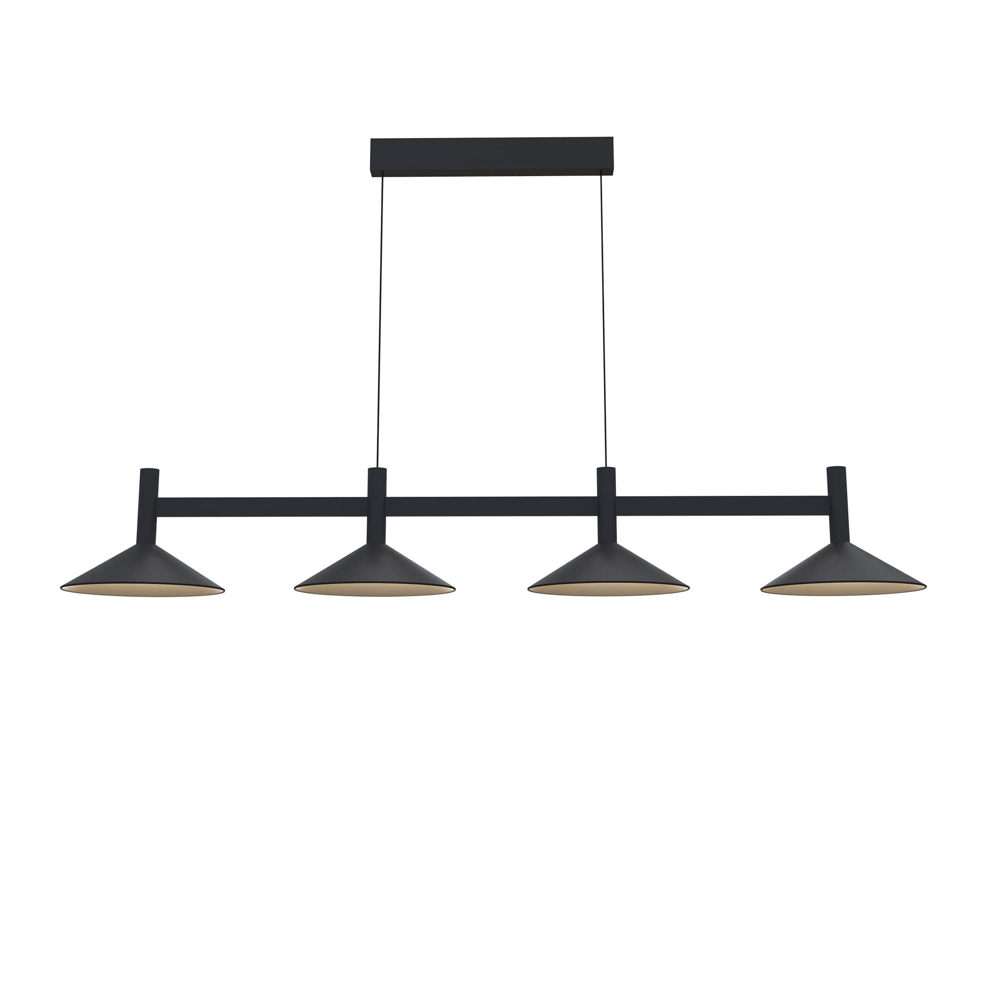 PENDENTE CALDEIRA PRETO 4xLED 4,125W — imagem 1 do catálogo Bella