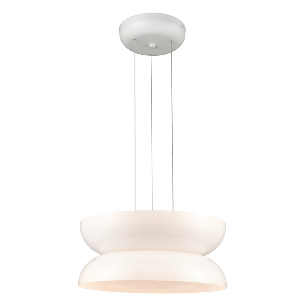PENDENTE GAMELA OPALINO E BRANCO 2xLED 10W — imagem 1 do catálogo Bella