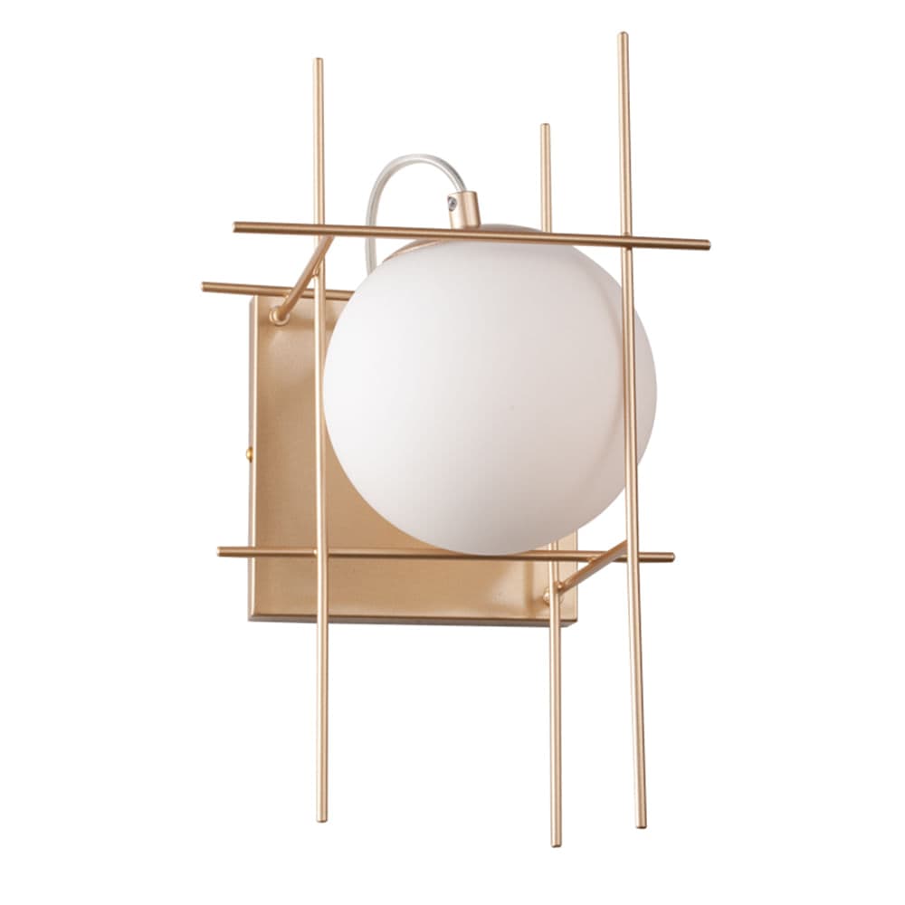 ARANDELA DIX DOURADO E BRANCO 1xG9 MAX 25W — imagem 1 do catálogo Bella