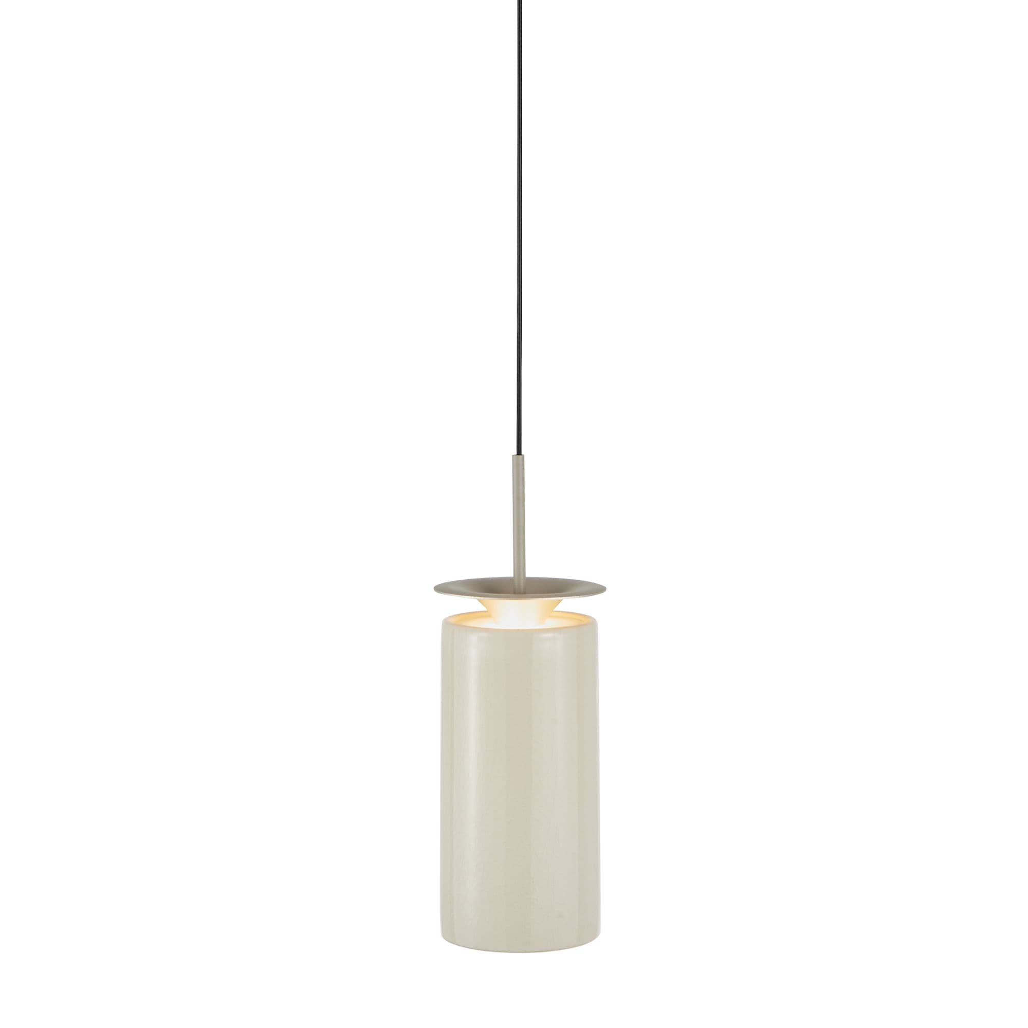 PENDENTE POKALO BEGE E BEGE 1xLED 12W — imagem 1 do catálogo Bella