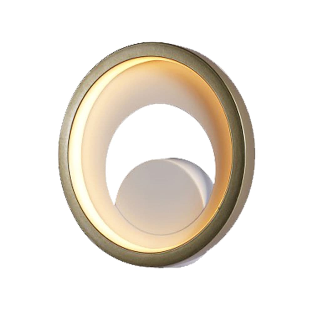 ARANDELA LOOP BRANCO E DOURADO 1xLED 10W — imagem 1 do catálogo Bella