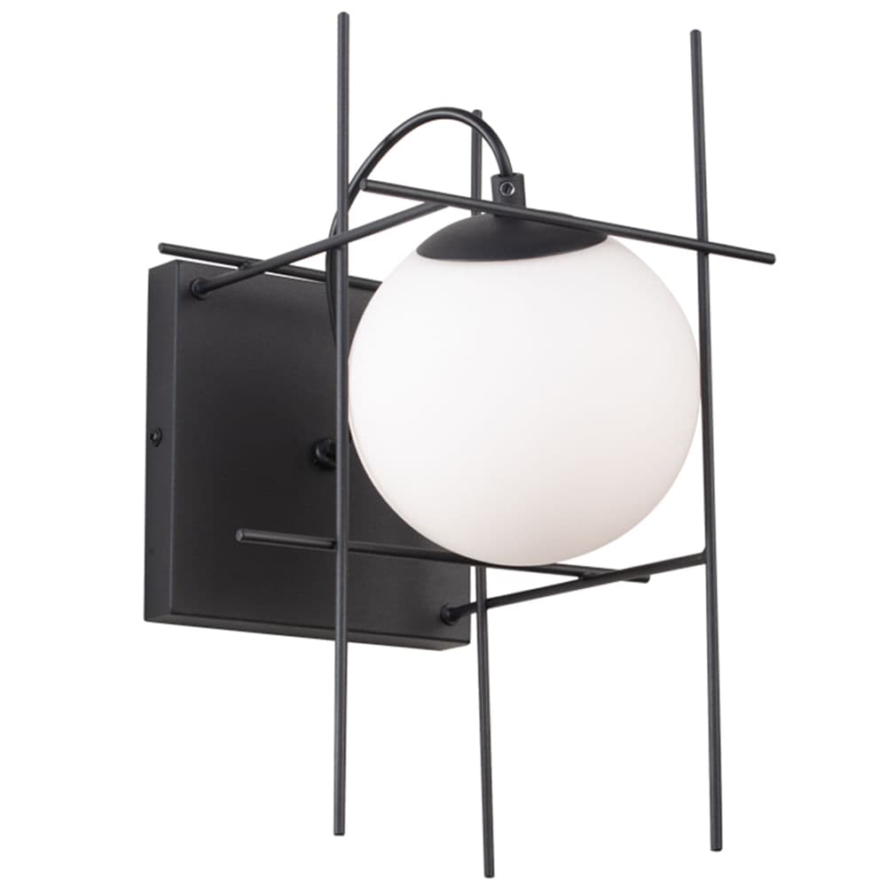 ARANDELA DIX PRETO E BRANCO 1xG9 MAX 25W — imagem 1 do catálogo Bella