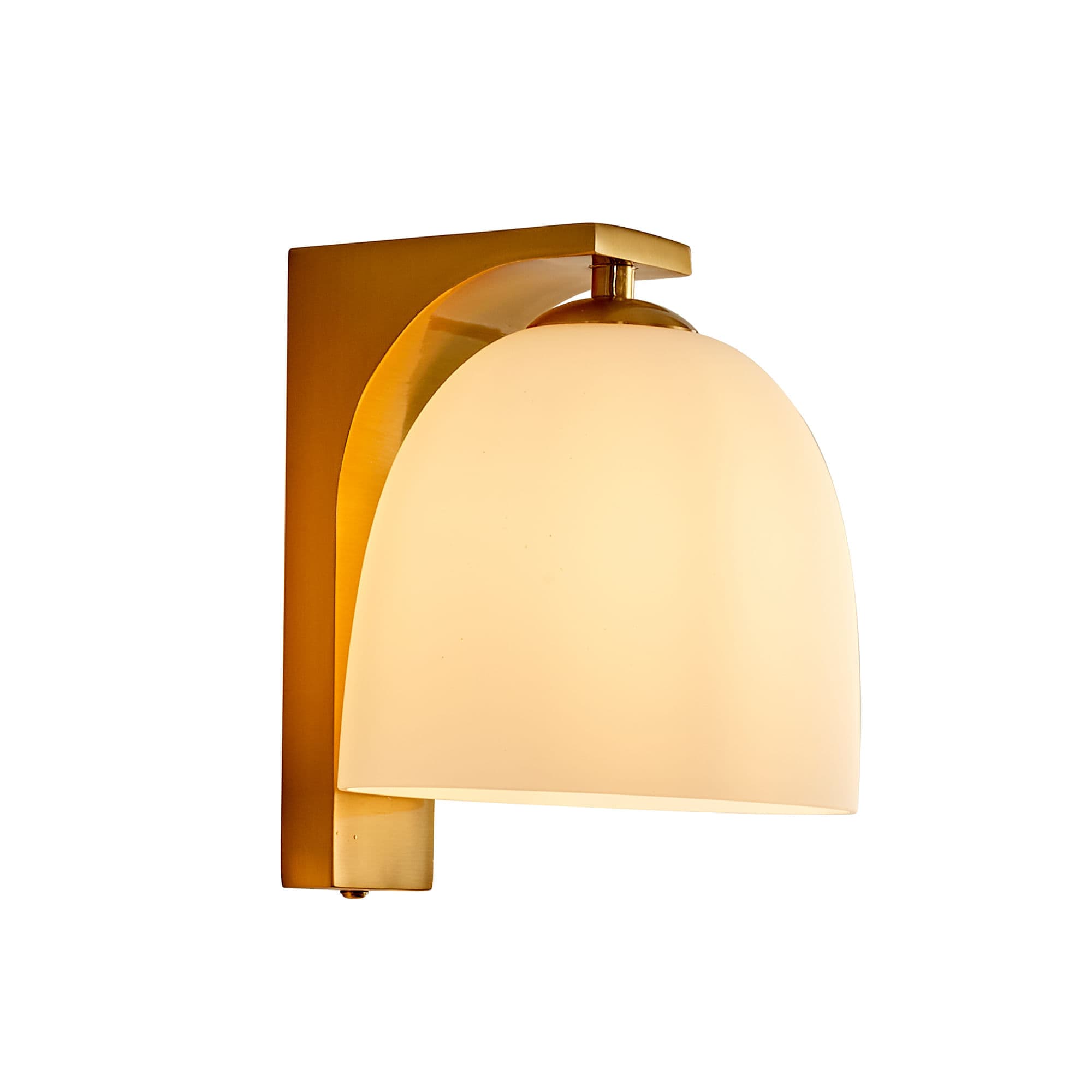 ARANDELA AALTO DOURADO E OPALINO 1xE14 BOLINHA MAX 40W — imagem 1 do catálogo Bella