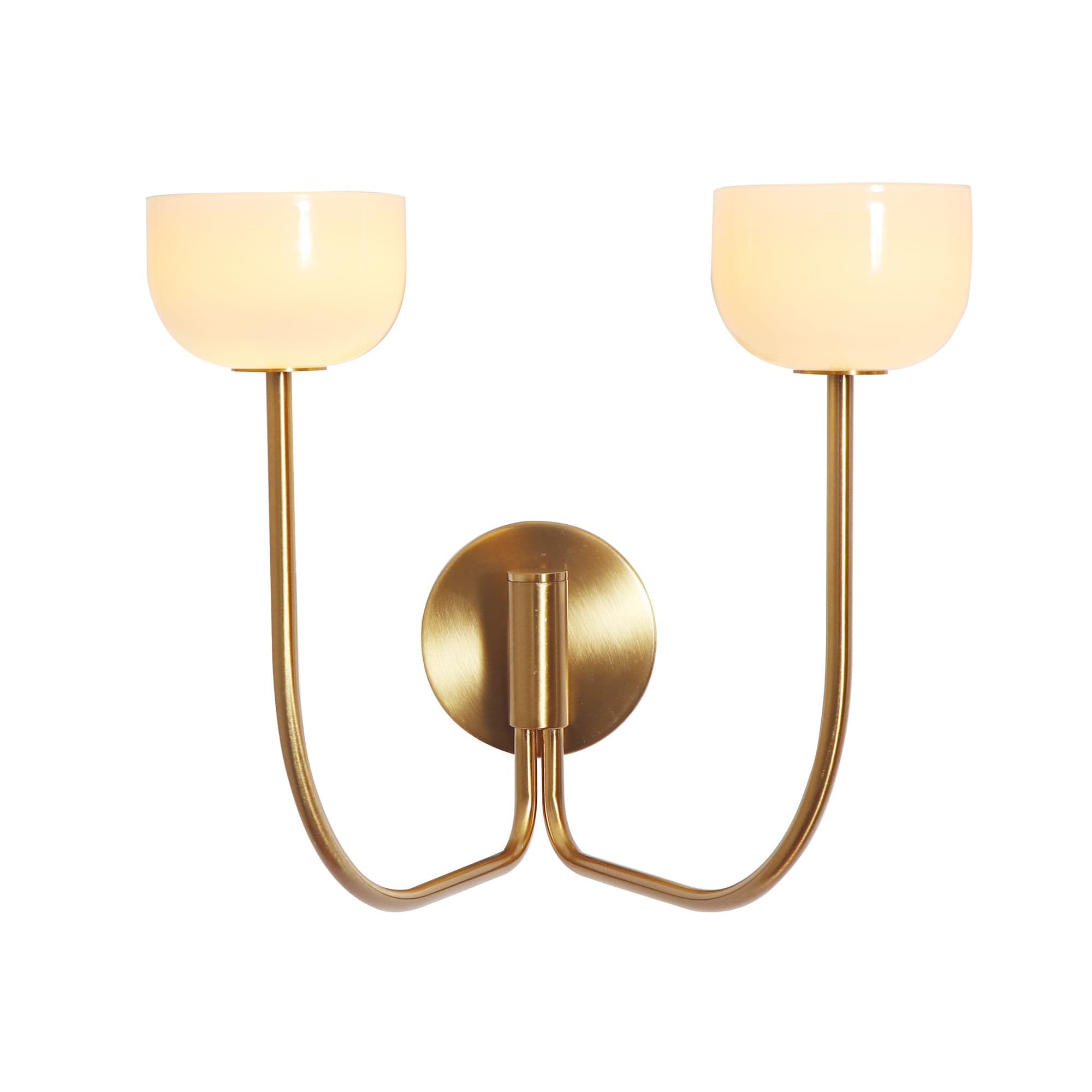 ARANDELA TULIP LATAO E OPALINO 2xLED 3W — imagem 1 do catálogo Bella