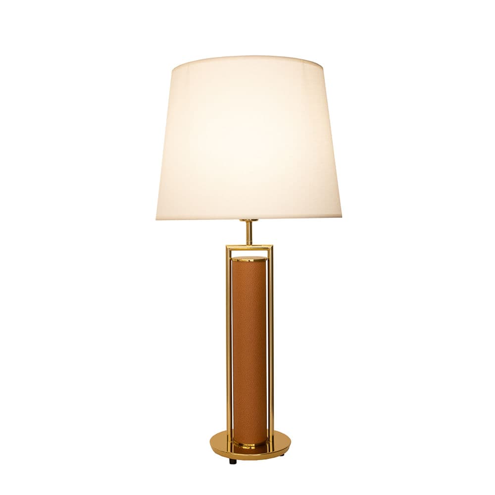 ABAJUR VENETO ABAJUR (BASE) VENETO DOURADO E MARROM 1xE27 BULBO MAX 40W — imagem 1 do catálogo Bella