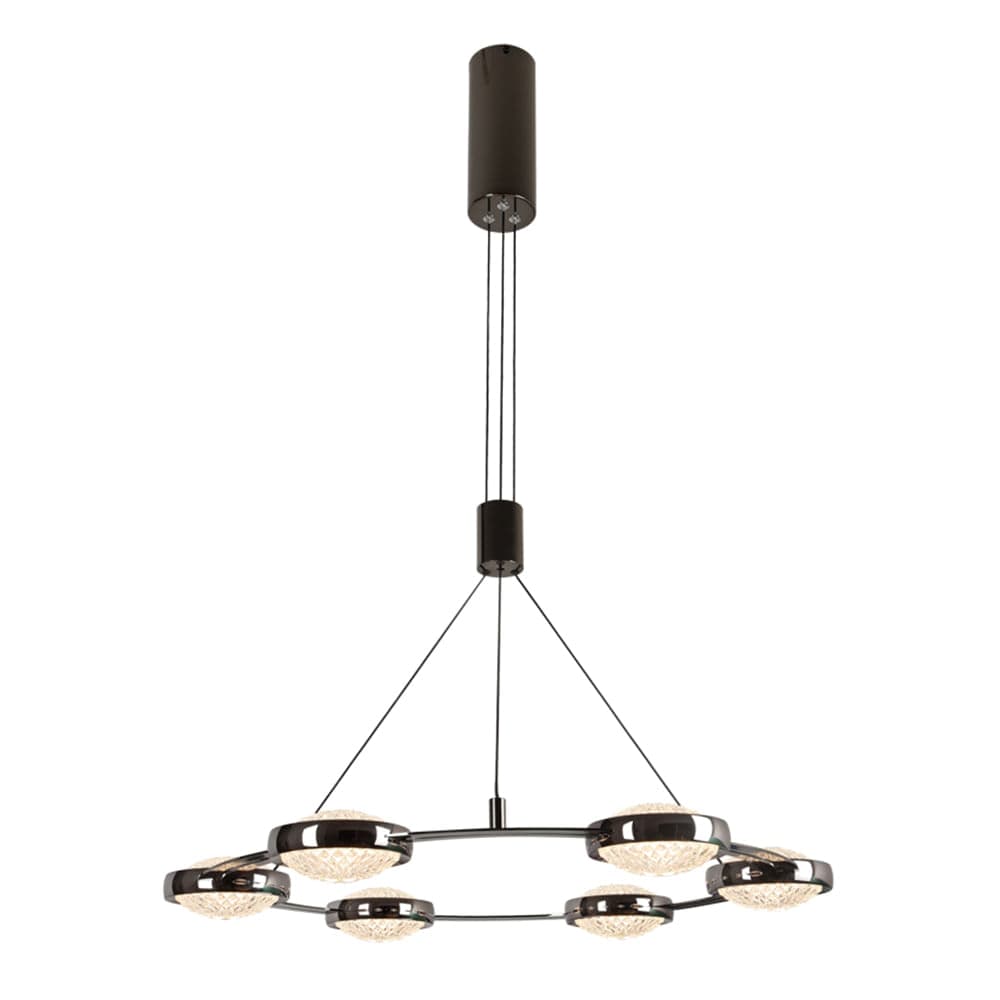 PENDENTE BEEP PRETO 6xLED 7,5W — imagem 1 do catálogo Bella