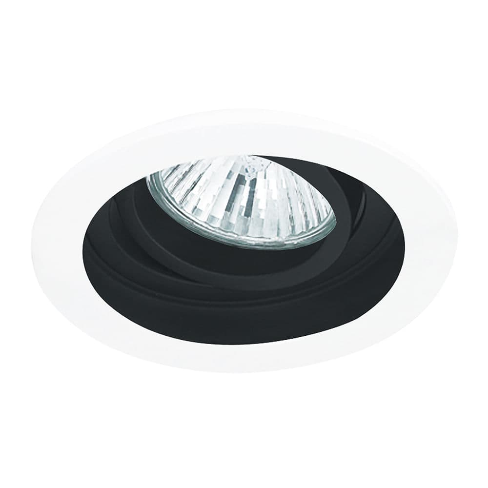 SPOT CONECTA EMBUTIR REDONDO BRANCO E PRETO D18CM A6CM 1xE27 PAR30 MAX 40W IP20 — imagem 1 do catálogo Bella