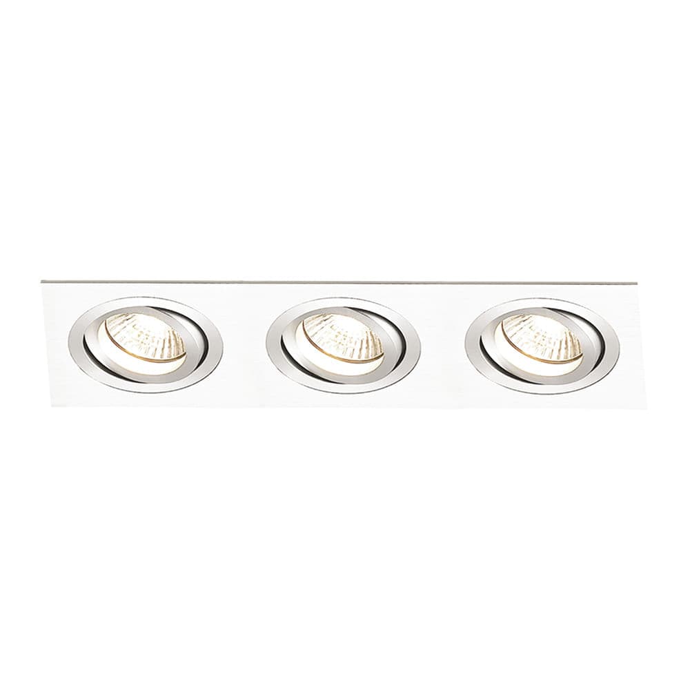 SPOT ECCO EMBUTIR BRANCO L36CM C12CM A8CM 3xGU10 AR70 MAX 50W IP20 — imagem 1 do catálogo Bella