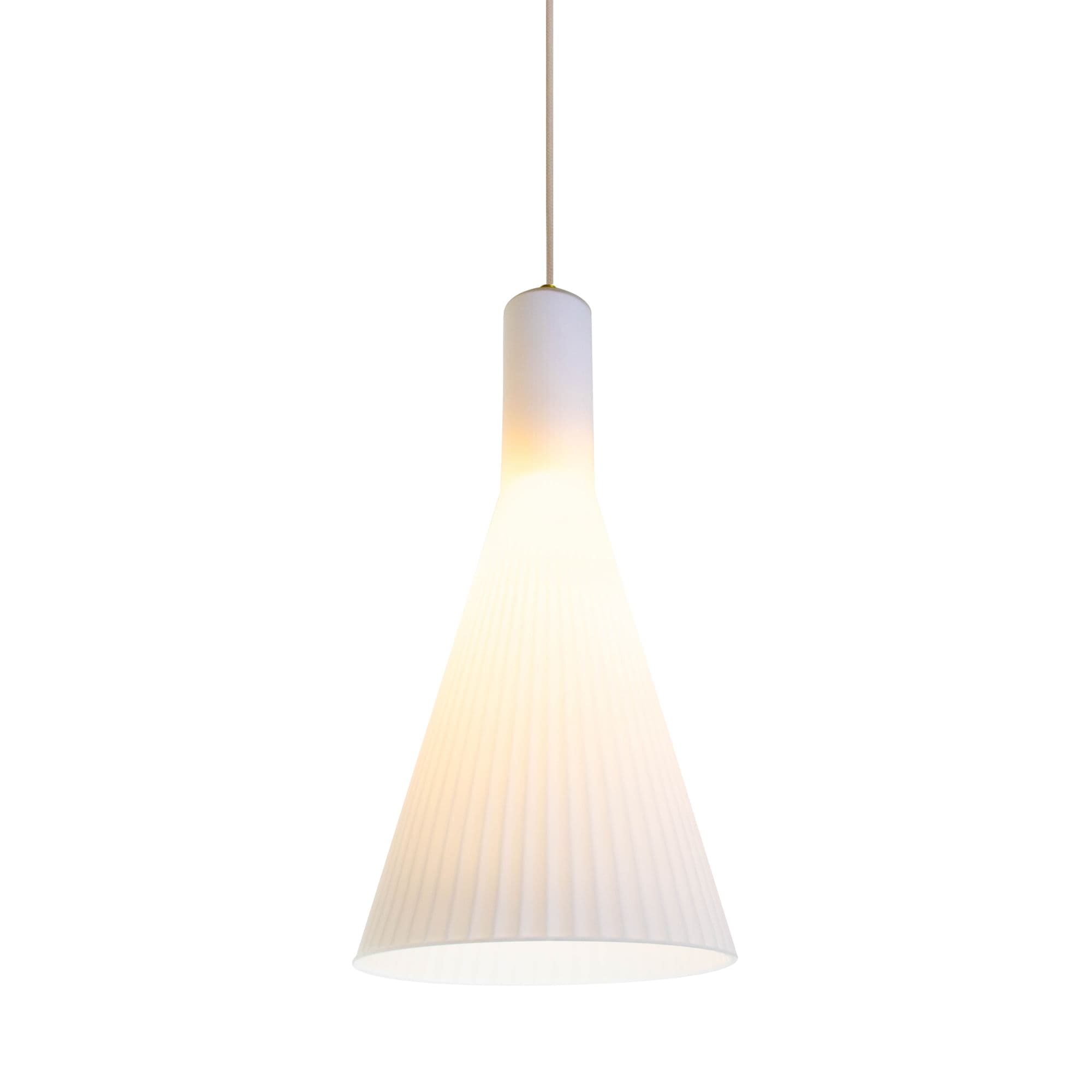 PENDENTE REIDY OPALINO E LATAO 1xE27 BULBO MAX 40W — imagem 1 do catálogo Bella