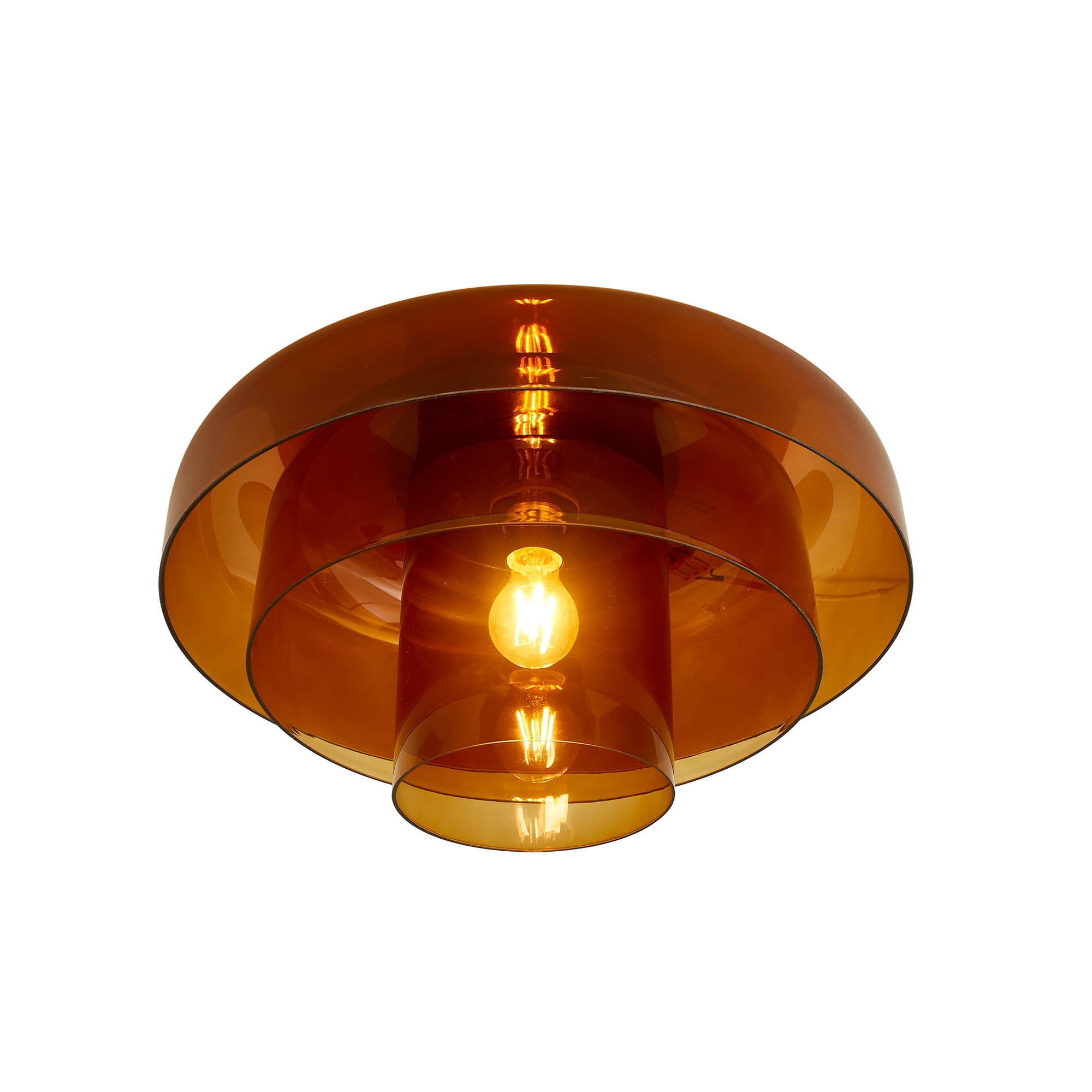 PLAFON JELLY MARROM E CAFE 1xE27 BULBO MAX 60W — imagem 1 do catálogo Bella