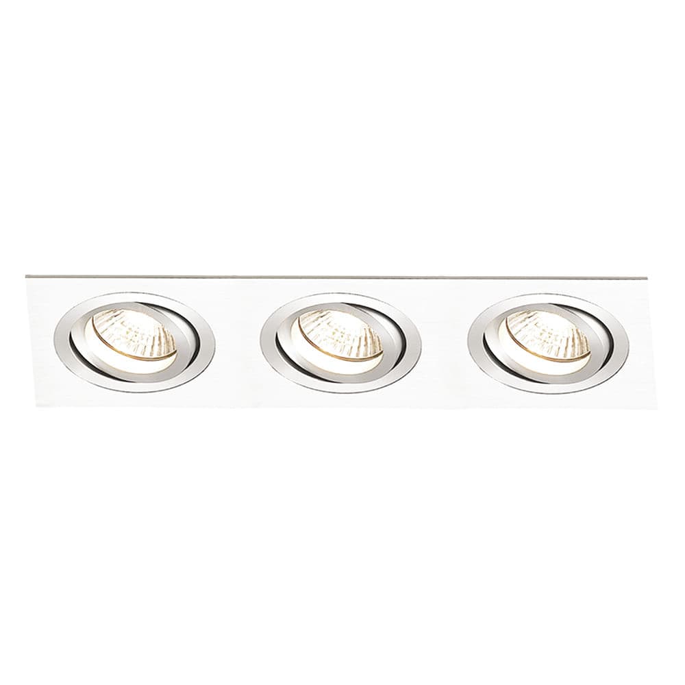 SPOT ECCO EMBUTIR BRANCO L51CM C17CM A6.5CM 3xGU10 AR111 MAX 50W IP20 — imagem 1 do catálogo Bella