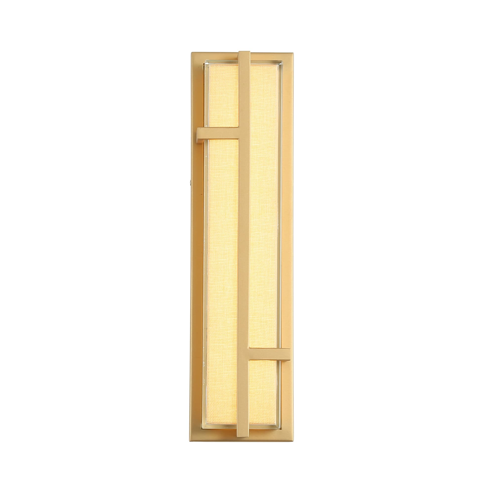 ARANDELA LINNEN TRANSPARENTE E DOURADO 1xLED 14W — imagem 1 do catálogo Bella