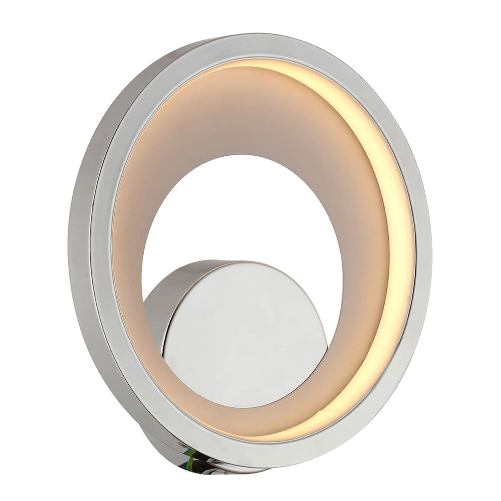 ARANDELA LOOP CROMADO E BRANCO 1xLED 10W — imagem 1 do catálogo Bella