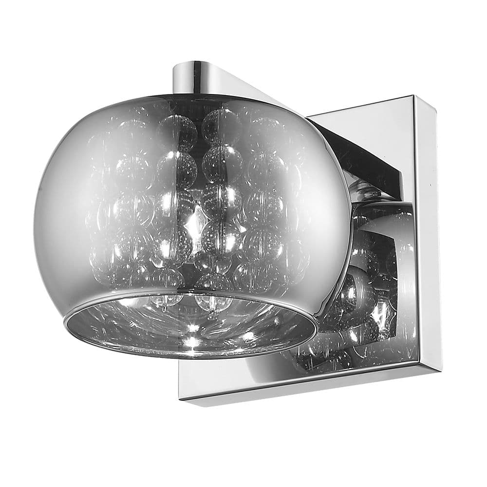 ARANDELA SOHO CROMADO E TRANSPARENTE 1xG9 MAX 25W — imagem 1 do catálogo Bella