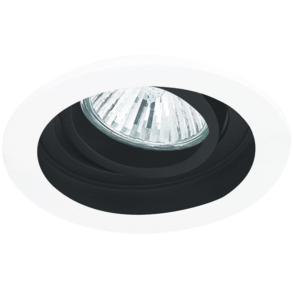 SPOT CONECTA EMBUTIR REDONDO BRANCO E PRETO D13CM A3.5CM 1xE27 PAR20 MAX 40W IP20 — imagem 1 do catálogo Bella