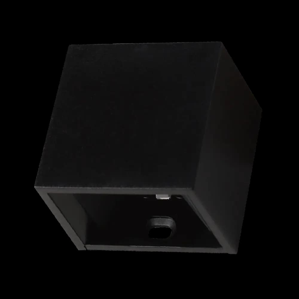 MINI ARANDELA FOCUS 2W — Cor: Preto