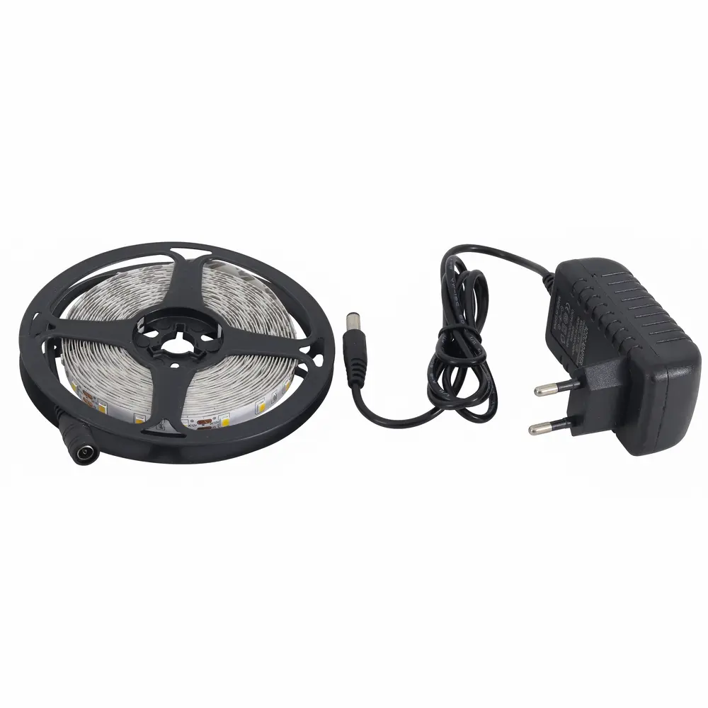 Kit de fita LED 2835 com driver, desligado — foto oficial da família Gaya