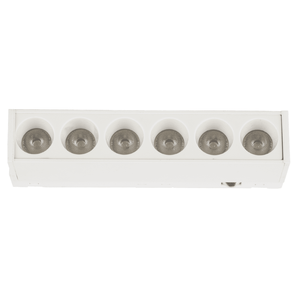 LINEAR DE FOCO MAG 6W BRANCO — Temperatura de cor: 3000K