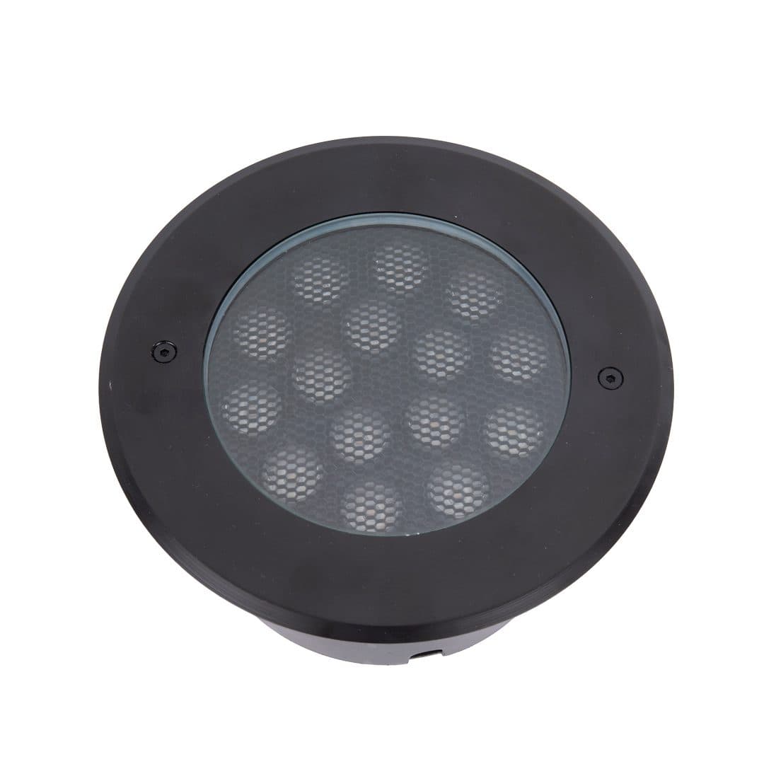 EMBUTIDO DE SOLO ANTIOFUSCANTE 15W — Temperatura de Cor: 3000K, Cor: Preto — imagem 1 do catálogo oficial Gaya