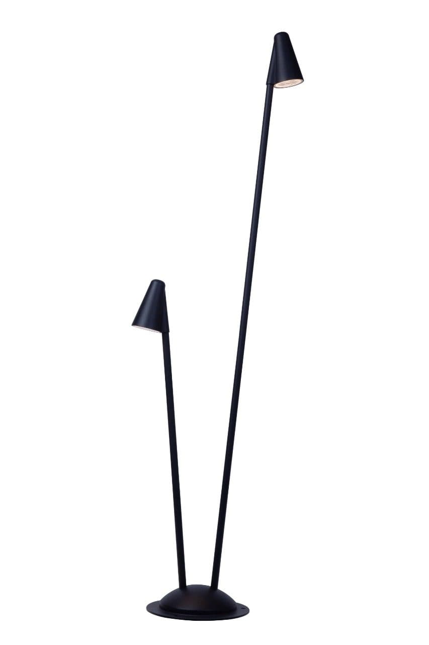 LUMINÁRIA LEA DUPLA 12W — Cor: Preto